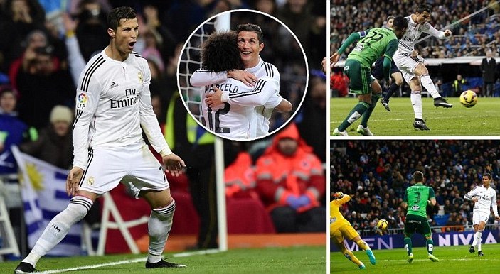 Rekor Baru Ronaldo, 23 Hat-trick dan 200 Gol untuk Real Madrid di La Liga